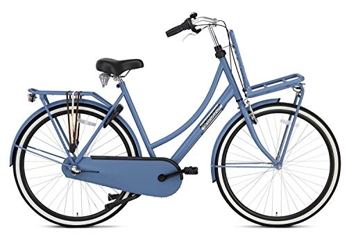 Biciclette da città : Daily Dutch Basic+ 28 Zoll 57 cm Frau 3G Rücktrittbremse Blau