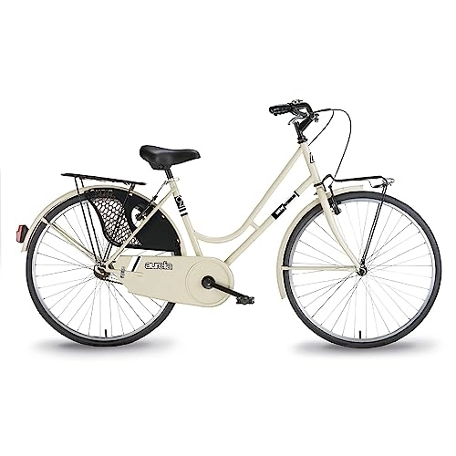 Biciclette da città : Dino Bikes - Bicicletta Olanda 26" colore CREMA bici città