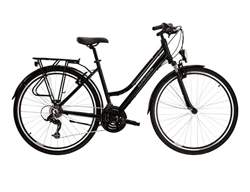 Biciclette da città : Kross City Bike 28" Donna Trans 1.0 Black / Grey