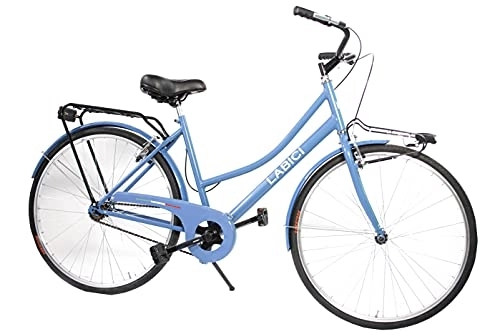 Biciclette da città : LABICI BIKECONCEPT Modello Olanda, Bicicletta Unisex Adulto, Blu Carta da Zucchero, 26