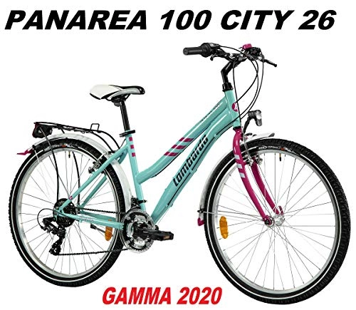 Biciclette da città : LOMBARDO BICI PANAREA 100 City Ruota 26 Shimano Tourney 21V Gamma 2020