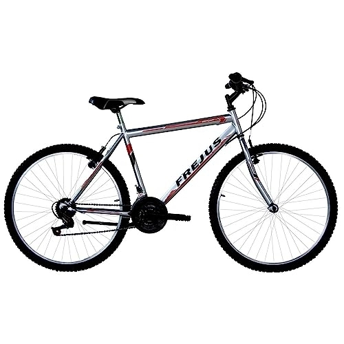 Biciclette da città : MASCIAGHI Bicicletta 26" Uomo MTB 18VEL Grip •. Grigio