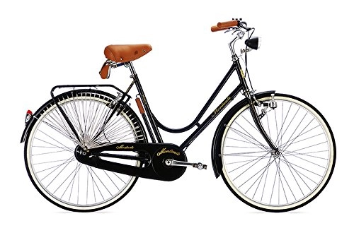 Biciclette da città : MONTANTE CICLI Roma Donna, City Bike, Nero, M