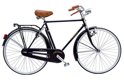 Biciclette da città : MONTANTE CICLI Sellerio Uomo, City Bike, Nero, M