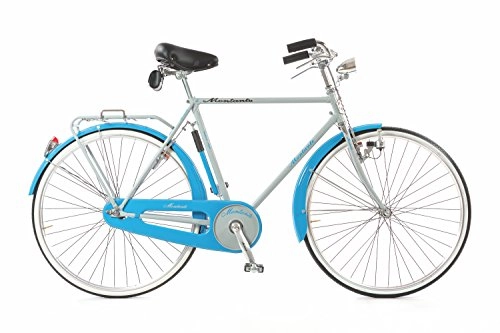 Biciclette da città : MONTANTE CICLI Spirit R, Bike Uomo, Grigio / Azzurro, M