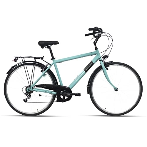 Biciclette da città : MYLAND City Bike Corso 28.2 28'' 7v Uomo Blu Taglia L (City)