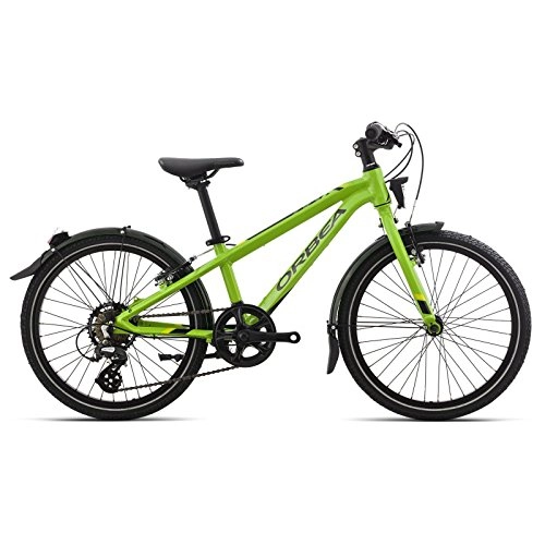 Biciclette da città : Orbea MX 20 MX 24 pouces Park enfants de la jeunesse Aluminium pour roues de vélo 7 vitesses Shimano Altus, g027kd de g028kd, vert, 20 Zoll