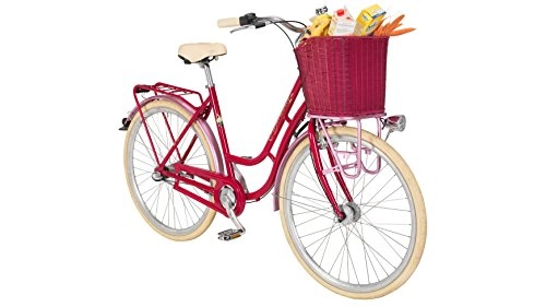 Biciclette da città : Performance City Bike Donna Valencia, 28 Pollici, 3 velocità, Freno a contropedale 71, 12 cm (28 Pollici)