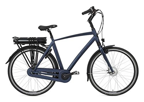 Biciclette da città : POPAL E-Volution 2.0 28 Pollice 50 cm Uomini 7SP Freni a rulli Blu Opaco