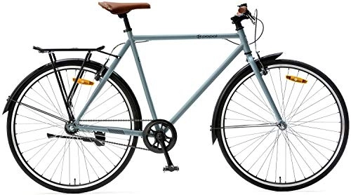 Biciclette da città : Popal Valther - Bicicletta da città da uomo, 28 pollici, senza cambio, dimensioni del telaio: 50 cm