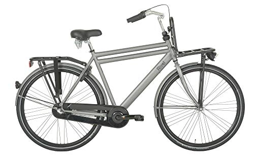 Biciclette da città : Rivel Vermont N3 28" 56 cm Uomo 3G Freno a contropedale Grigio