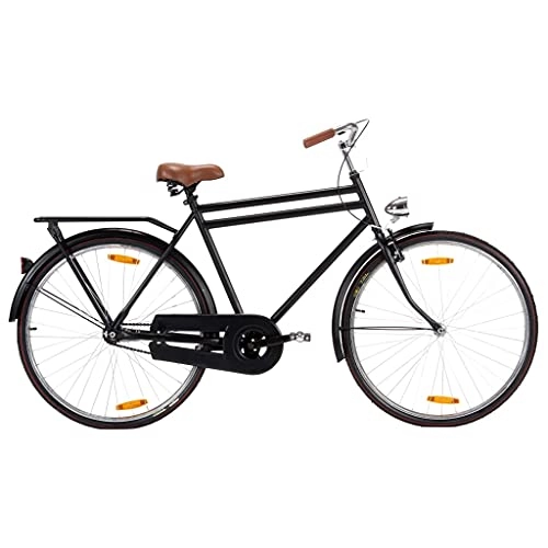 Biciclette da città : vidaXL Bicicletta Olandese 28 Pollici Telaio Ruota 57 cm Uomo