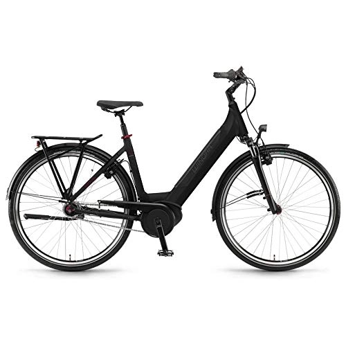 Biciclette da città : Winora City Bike elettrica Sinus in7f 26'' Batteria Integrata 500Wh Bosch Taglia 46 Nero (City Bike Elettriche)