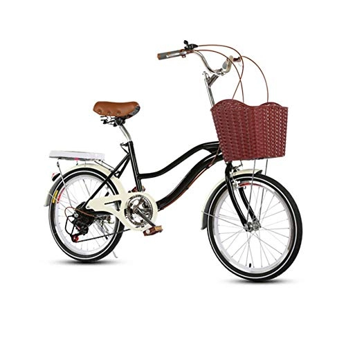 Biciclette da città : WRJY Biciclette da Città Biciclette da Città / Biciclette da Città in Lega di Alluminio, Biciclette da Città a velocità Singola da Donna in Acciaio al Carbonio da Donna