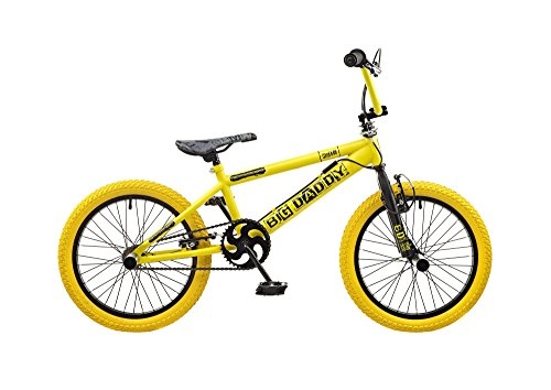 BMX : 18 Wheels Gallo Big Daddy Freestyle BMX bicycle Bike Yellow rs118 (Yellow)