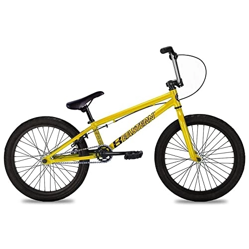 BMX : Eastern Bikes Paydirt BMX, telaio in acciaio ad alta resistenza (giallo e cromo) da 20