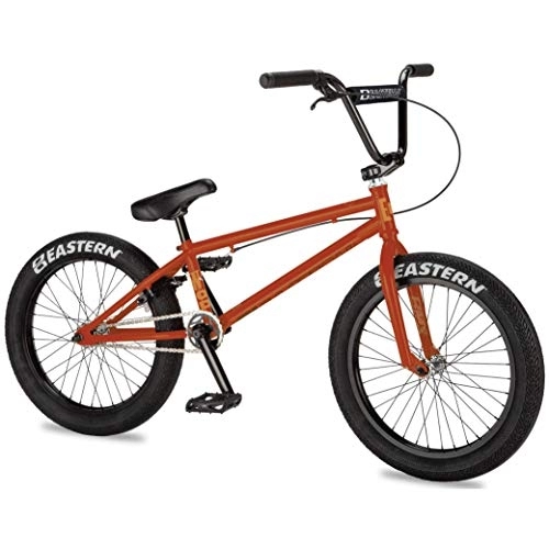 BMX : Eastern Bikes Wolfdog - Bicicletta da BMX, 50 cm, telaio cromato (marrone)