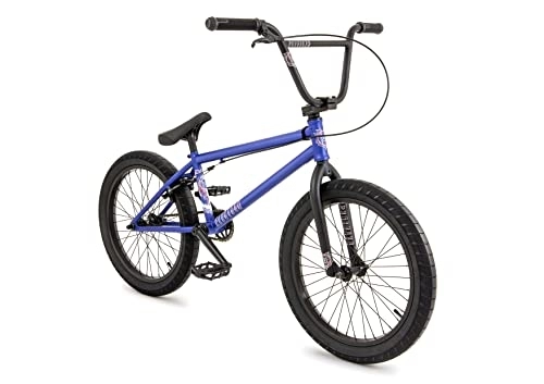 BMX : FLYBIKES Electron, Bicicletta Completa Unisex-Adulto, Blu Metallizzato, 20, 5” Pulgadas
