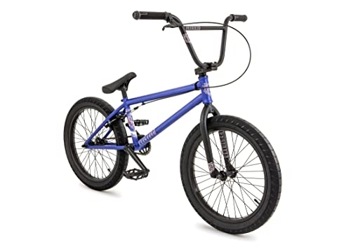 BMX : FLYBIKES Elettron, Bicicletta Completa Unisex-Adulto, Blu Metallizzato, 21” Pulgadas