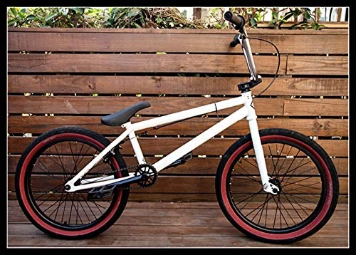 BMX : GASLIKE Adulti 20 inch BMX Bike, di Alta qualità Stunt Fancy Visualizza BMX Biciclette per Principianti-Livello per i più esperti Via Bikes 25 * 9T