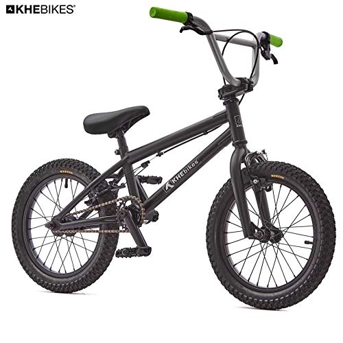 BMX : KHE - Bicicletta BMX Barcode Cs da 16”, solo 9, 6 kg, colore: nero