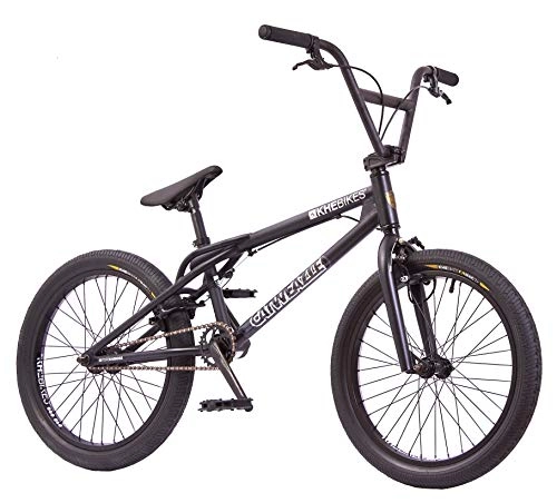 BMX : KHE Bicicletta BMX CATWEAZLE brevettata Affix 360° Rotor 20 pollici nero solo 11, 4 kg!