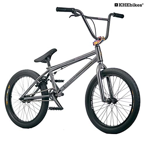 BMX : KHE Bicicletta BMX Centrix NERO GRIGIO solo 10, 5 kg.