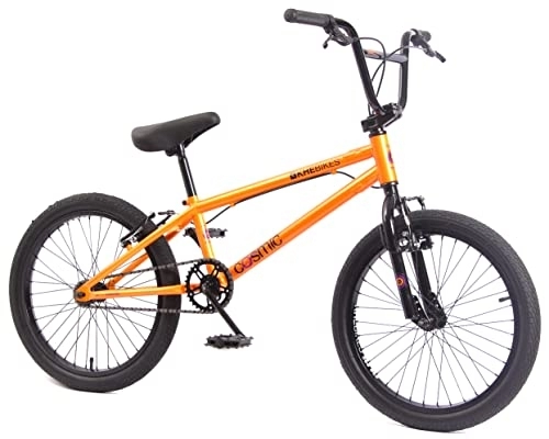 BMX : KHE BMX Bicicletta per bambini Cosmic Arancione, rosso, 20 pollici, con rotore Affix solo 11, 1 kg!