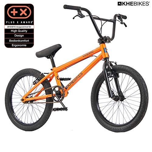 BMX : KHEbikes BMX Cosmic Bicicletta da 20 pollici con rotore Affix, solo 11, 1 kg , Colore: arancione., 51 cm