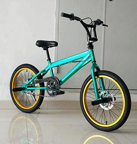 BMX : LAMTON 20-inch BMX Bike, Acrobazia Azione Fancy BMX Biciclette, Adatto for Principianti-Livello for i pi esperti Via BMX (Colore : E)