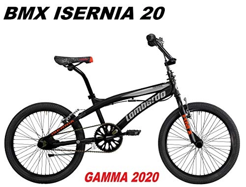 BMX : LOMBARDO BICI BMX ISERNIA Ruota 20 Gamma 2020 (Black Chrome Matt)
