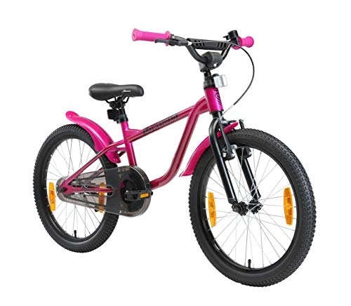 BMX : LÖWENRAD Bicicletta bambini 6 anni | Bici bambino bambina 20" pollici Freno a pattino e freno a retropedale | Berry