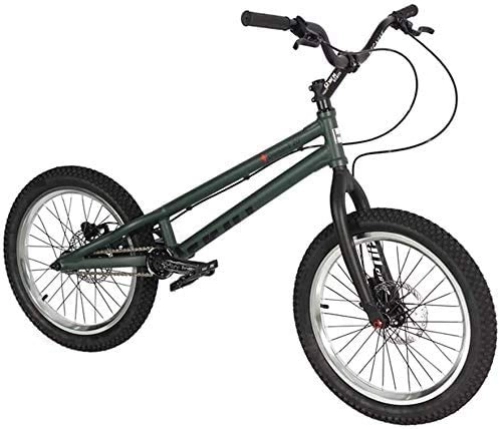 BMX : MU 20 Pollici Bicicletta Bmx Completa Trial Bike, ad Alta Resistenza Telaio Lega Di Alluminio Forcella Double-Layer Digitare un Ruote, Magura Mt2 Brake