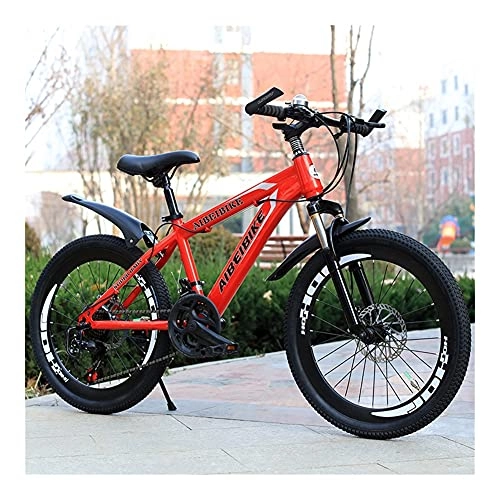 BMX : Pneumatico di grasso Bicicletta Mountain Bike Velocità variabile Velocità Cross Country Bicicletta Adulti Studente Bambini BMX Road 20-26 pollici Bici per uomini e donne ( Color : Red , Size : 21 )