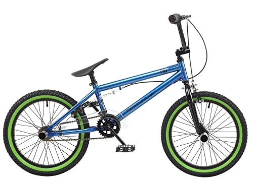 BMX : Rooster Core - Bicicletta BMX con Telaio da 9, 5" e Ruote da 18", Colore: Blu