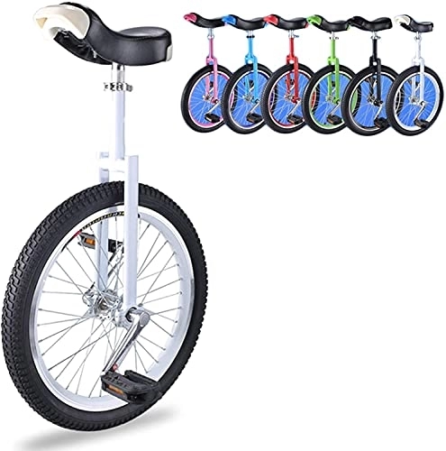 Monocicli : 18-inch Beginner Unicycle Kids / Boys / Girls Beginner Unicycle Non-Slip Mountain Tire Balance Riding Exercises