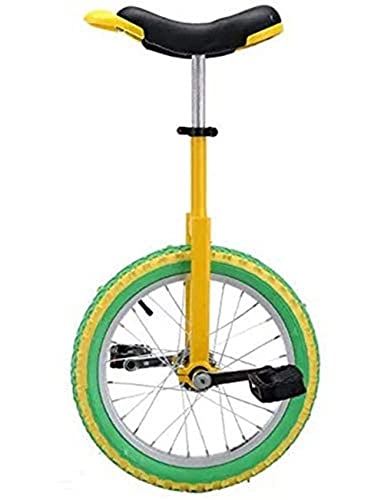 Monocicli : Adulto e figli 16 18 18 pollici Unicycle Bilanciamento del monococco Pedale della cintura di fitness con il monociclo sedile regolabile adatto per oltre 6 anni-18 in.
