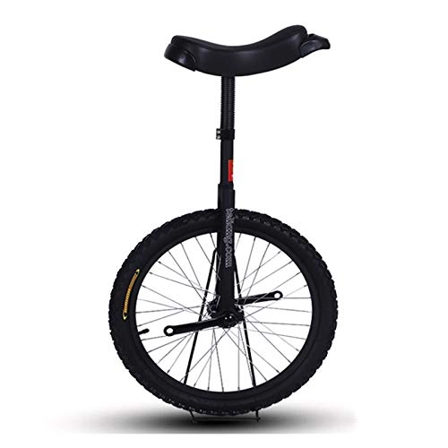 Monocicli : AHAI YU Grandi 24 '' Unireli per Adulti / Big Bambini / Uomini Adolescenti, Bike con Una Ruota Regolabile per Professionisti - Best, Carica 150 kg (Color : Black)