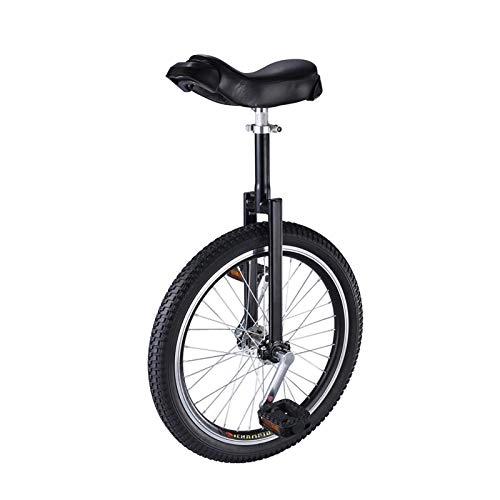 Monocicli : AHAI YU Unisex Monociclo per Bambini / Adulti, Bicicletta di Esercizio del Monociclo della Ruota Nera, per la manipolazione / intrattenimento Sport all'aperto (Size : 16")