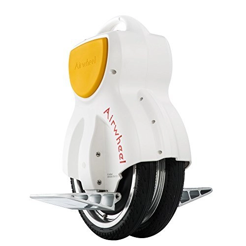 Monocicli : Airwheel Q1 mini monociclo elettrico con doppia ruota, White