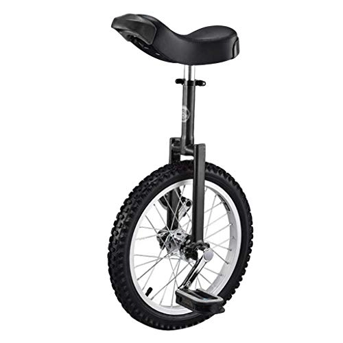 Monocicli : Challeng 16" Monocicli Trainer per Bambini / Adulti Bicicletta A Ruota Singola in Acciaio Ad Alta Resistenza Regolabile in Altezza Bici di Bicicletta di Esercizio Dell'Equilibrio di Tiro Carriola (A)