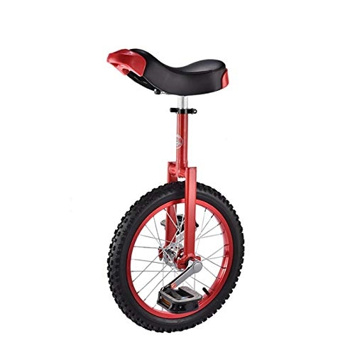 Monocicli : CHR Monociclo Sportivo per Adulti da 16 Pollici per Bambini Carriola Acrobazie Bici da Fitness Singola, D