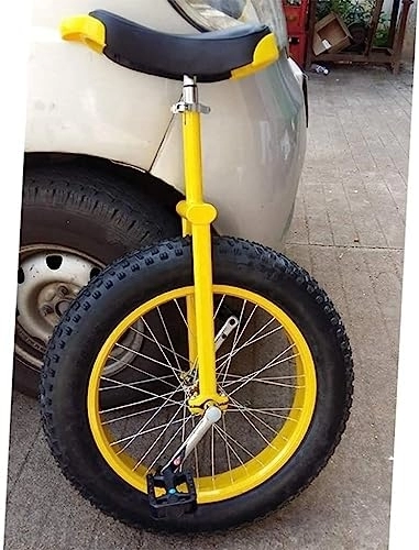 Monocicli : ErModa Monociclo bicicletta da 20 pollici con ruote monociclo for adulti Junior Youth, bicicletta regolabile in altezza for bicicletta a pedali (Color : Blue, Size : 20 Inch)