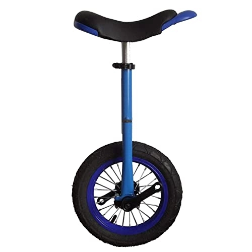Monocicli : HH-CC Monociclo Mini Monociclo Bambini 12 Pollici, Blu Piccolo Uniciclo per Ragazzi / Ragazze / Principianti, con Design Ergonomico, Altezza 70 Cm - 110 Cm