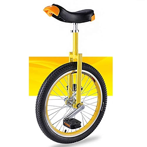 Monocicli : HWLL Monociclo Monociclo da 20 / 18 / 16 Pollici, Monociclo con Ruote Antiscivolo, Stand Balance Ciclismo Esercizio Fitness per Adulti, Principianti, Allenatori (Size : 18")