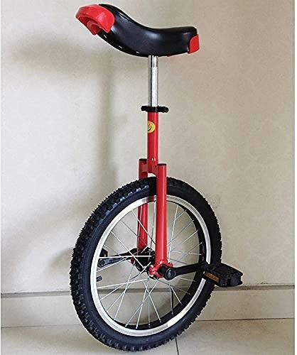 Monocicli : JINCAN. Monociclo 16 / 18 / 20 pollici con pedali anti-skid, monociclo all'aperto per principianti, cassaforte e confortevole e comodo bilanciamento del fitness allenamento per esercizi, monociclo a ruote