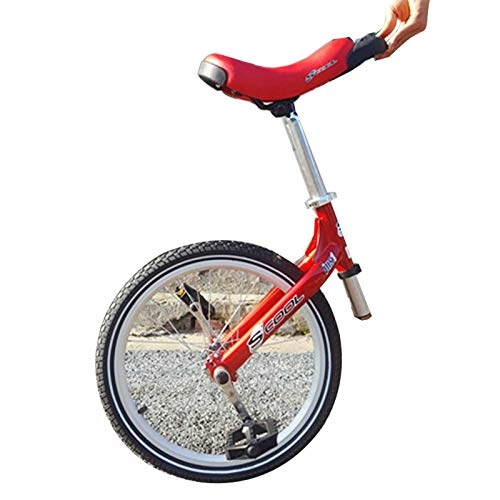 Monocicli : JLXJ Monociclo 20"(51 Cm) Monociclo, Grande Ragazzo Grande Adulti Ragazze Donne Principianti Balance Bike per Trek Sports, Sedile Regolabile, Pneumatico di Montagna