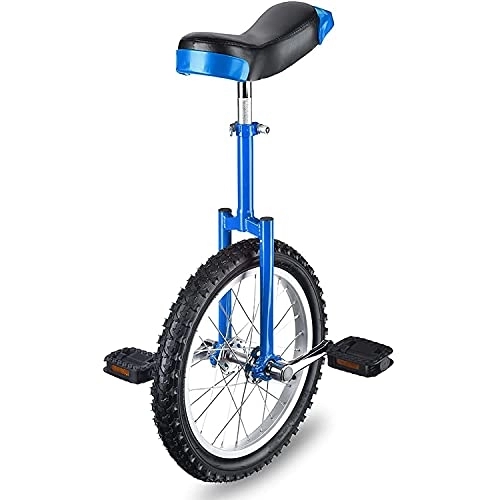 Monocicli : JYKCBP Piccolo Monociclo con Ruote da 16", Perfetto per Principianti Monociclo per Bambini E Bambine, Adatto per Gli Appassionati di Sport all'Aria Aperta Esercizio (Colore : Blu)