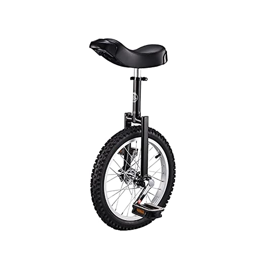 Monocicli : Monocicli Allenatore nero Altezza dell'altezza dell'altezza dell'altezza regolabile Equilibrio ciclistico Esercizio di cycling, con supporto del monociclo, Bambini dei monocicli della ruota / Adulto,