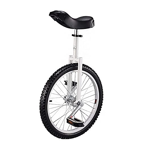 Monocicli : Monociclo 20 Pollici con Cerchi in Alluminio E Acciaio Regolabile in Altezza, Monociclo, Monociclo per Uomini Donne Adolescenti Ragazzi Motociclisti Miglior Regalo di Compleanno Durevole